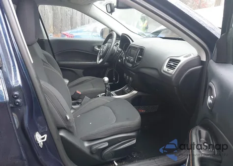 2018 Jeep Compass Sport Fwd z USA, uszkodzony, nr VIN 3C4NJCAB6JT487262